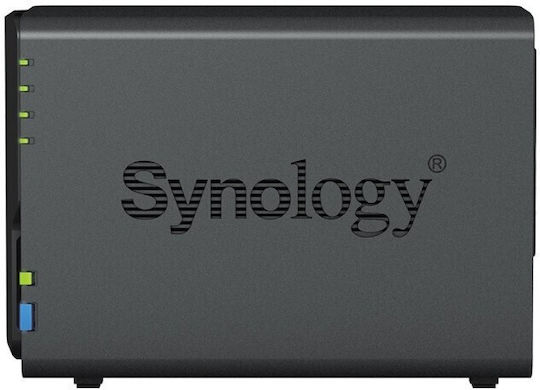 Synology DiskStation DS223 & 2x 6TB Plus Series NAS Turm 12TB HDD/SSD