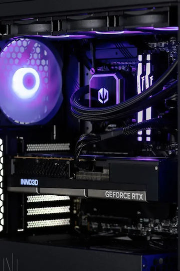 Actina Gaming Desktop PC (Ultra 9-285K/64GB DDR5/2TB SSD/GeForce RTX 5090/No OS)