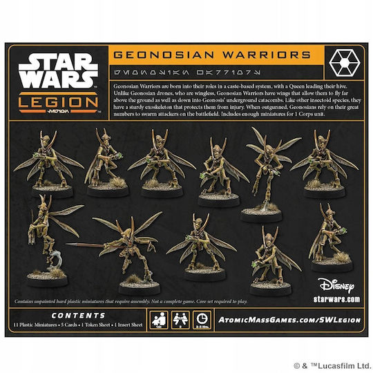 Фигурка Fantasy Flight Games Star Wars Legion 2.0 – Геонозиански воини