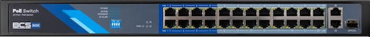 Allied Telesis BASIC BCS-B-SP2402G-1SFP Managed L2 PoE+ Switch με 24 Θύρες Ethernet