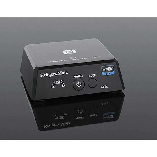 Kruger & Matz BT-1 Bluetooth 4.0 Приемник и Предавател с USB Изход и NFC