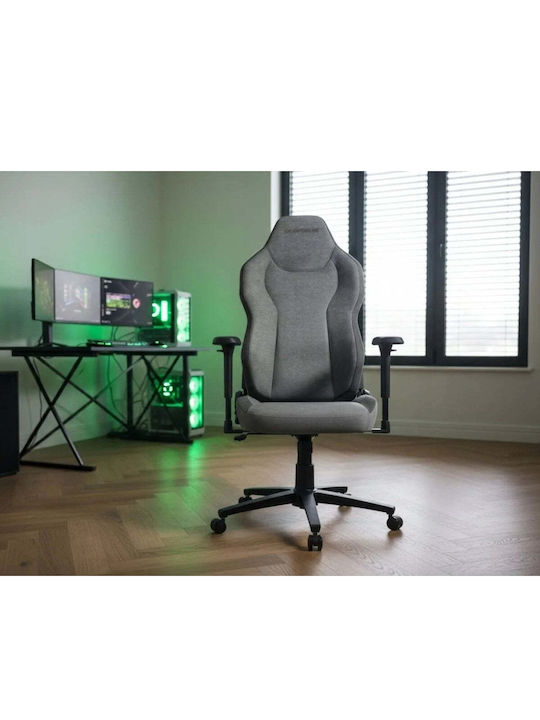 Quersus Xeos Scaun Gaming din Material Textil cu Brațe Ajustabile Gri