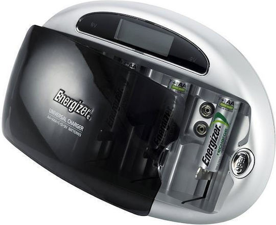 Energizer Energizer Batterieladegerät Für 4 Ni-MH Batterien Mit Batteriegröße AA/AAA/9V/D