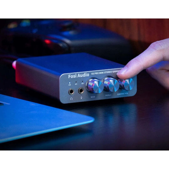 Fosi Audio K5 Pro C1910 DAC with USB Input Black