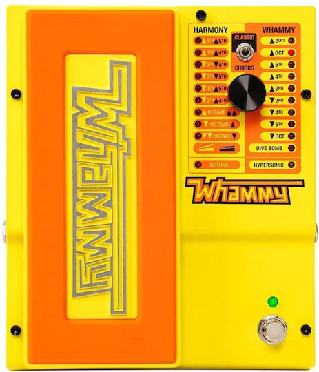 DGT Whammy MonoNeon Pedal Effect WahWah for Electric Guitar and Electric Bass