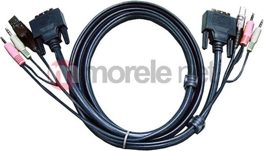 Aten USB DVI-D Dual Link 2L-7D02UD 1.8m
