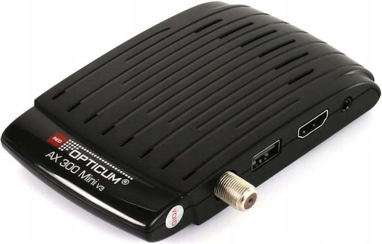 Opticum Сателитен Декодер DVB-S2 - ДВБ-С2 в Червен Цвят