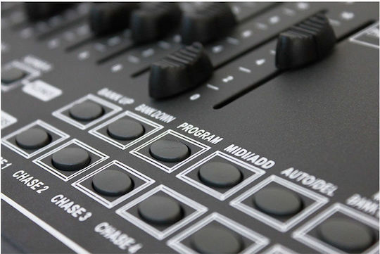 Atomic4DJ Battery DMX Controler DMX Consolă de Iluminat cu 512 Canale de Control / 3 Intrări XLR