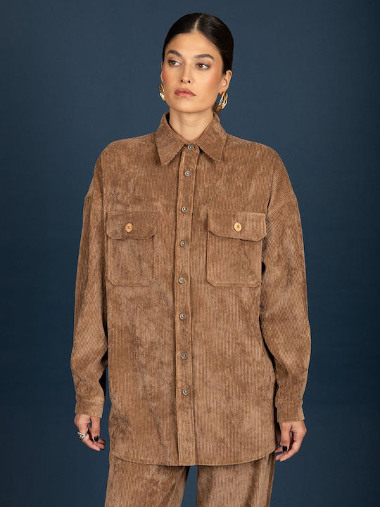 Long Sleeve Women's Shirt Tabac