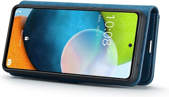 Crazy Horse Wallet-Hülle Blau Samsung Galaxy A53 5G