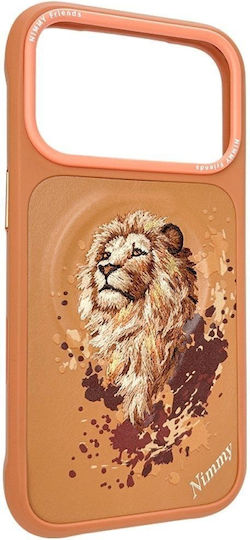 Nimmy Case Lion Magsafe Iphone 17 Pro Max 18 Pro Max Orange N-cxxm-ip18/17-pro-max-056-b