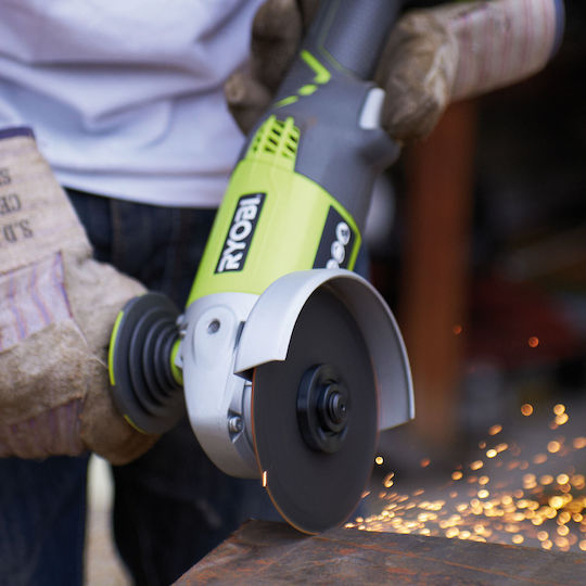 Ryobi R18ag Polizor unghiular cu baterie de 115 mm