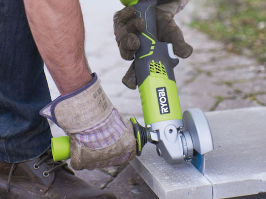 Ryobi R18ag Polizor unghiular cu baterie de 115 mm