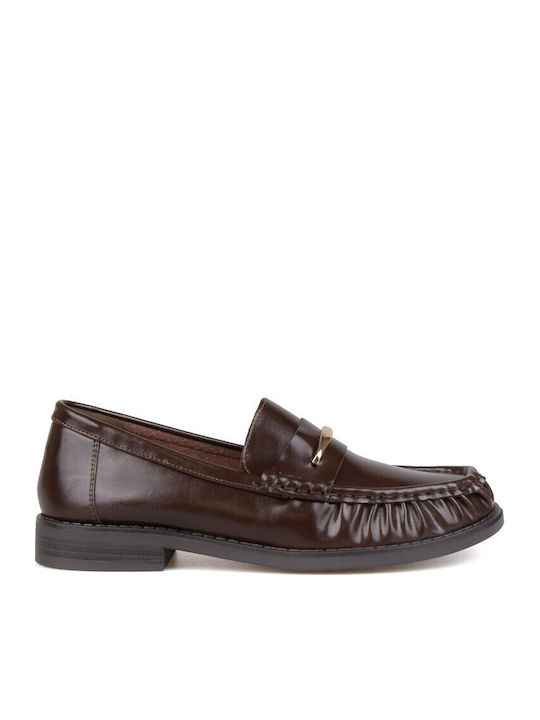 Women's Loafers in Brown Colour