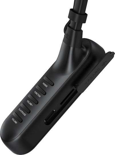Acefast N11 In-Ear Bluetooth-Freisprecheinrichtung Kopfhörer mit Schweißbeständigkeit Schwarz