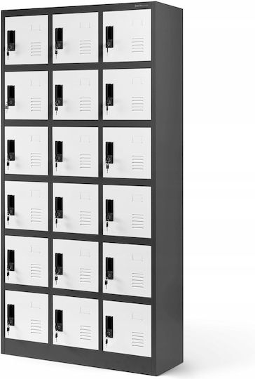 Diablo Metallschrank 90x40 cm