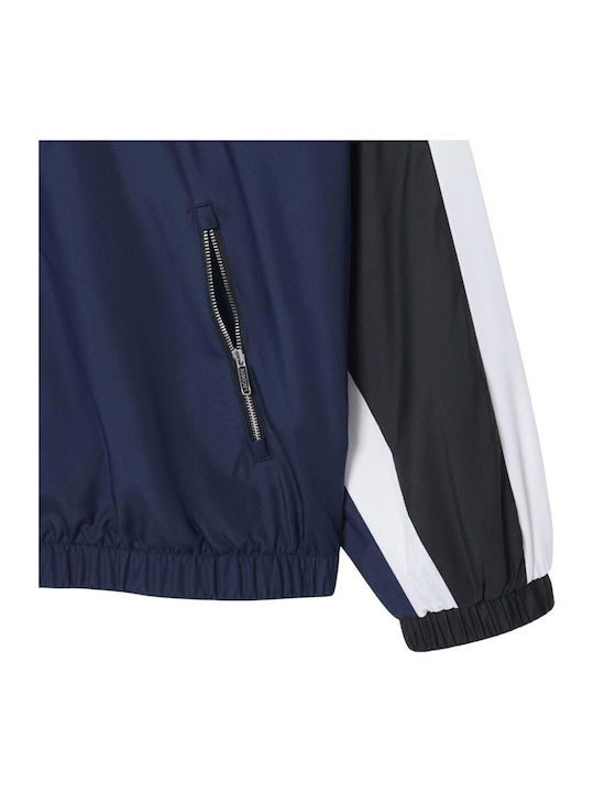 Winddichte Blaue Jacke