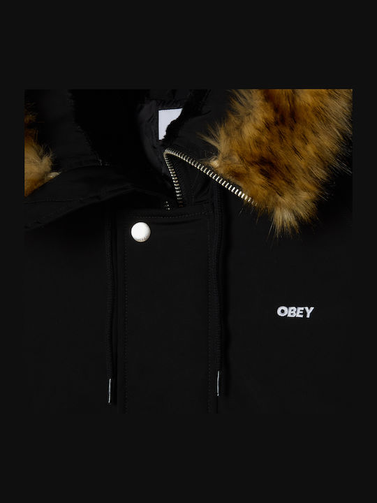 Winterjacke Parka Black