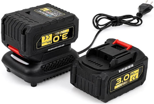 Notig B4350 Foarfecă de Tuns Gard Viu cu Baterie 20V 2x3Ah cu Lungimea Lamei de 52cm