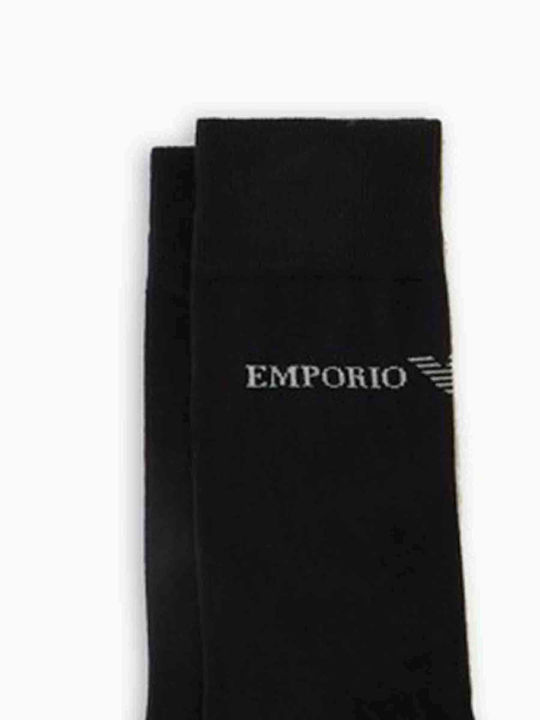 Emporio Armani Herren Socken Nero/nero/nero 3er-Pack