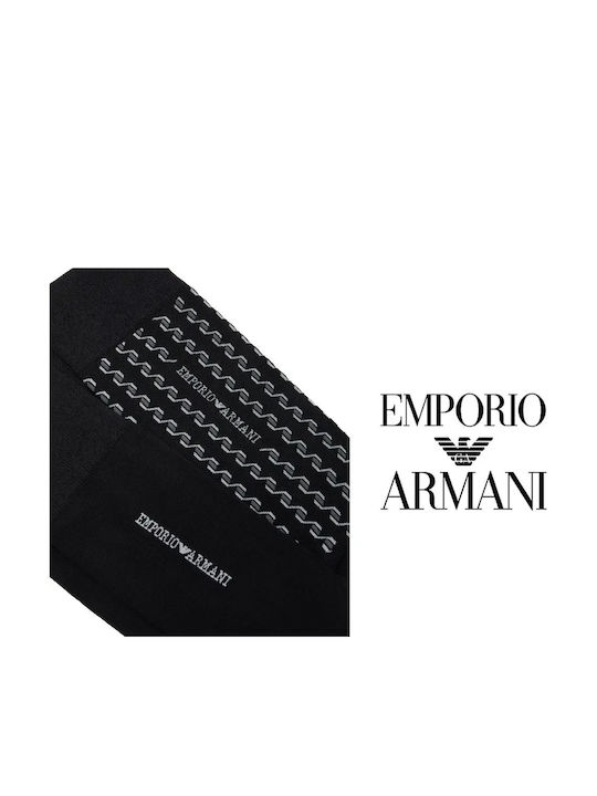Emporio Armani Herren-Socken Schwarz 2er-Pack