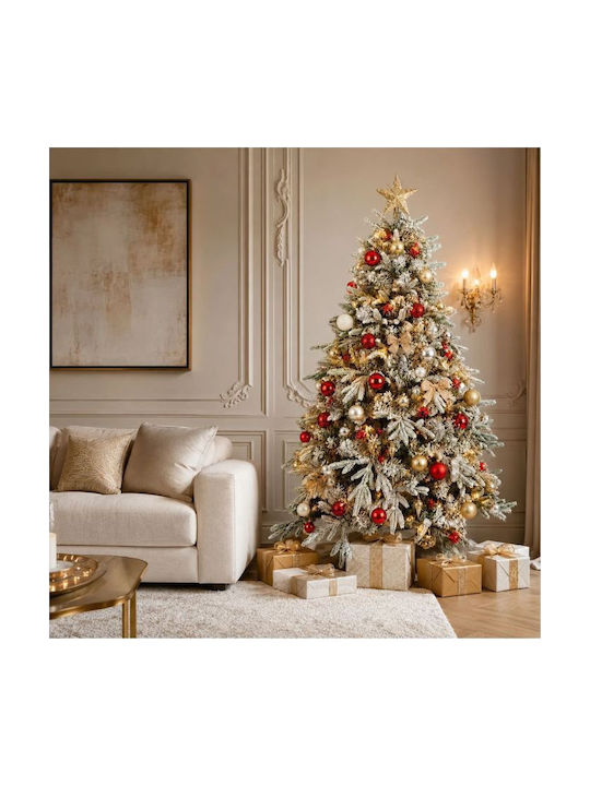 Beschneiter Weihnachtsbaum 180 cm