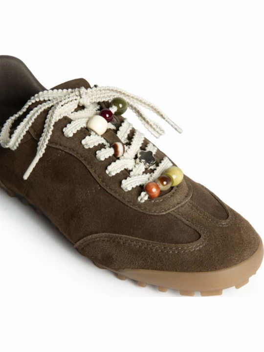 Sneakers de damă Kaki