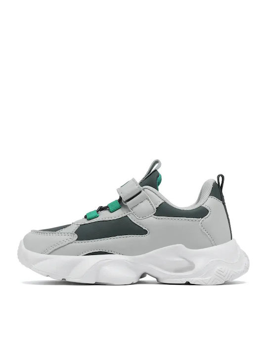 FILA Orion 2 Adidași Copii cu Închidere cu Arici Gri