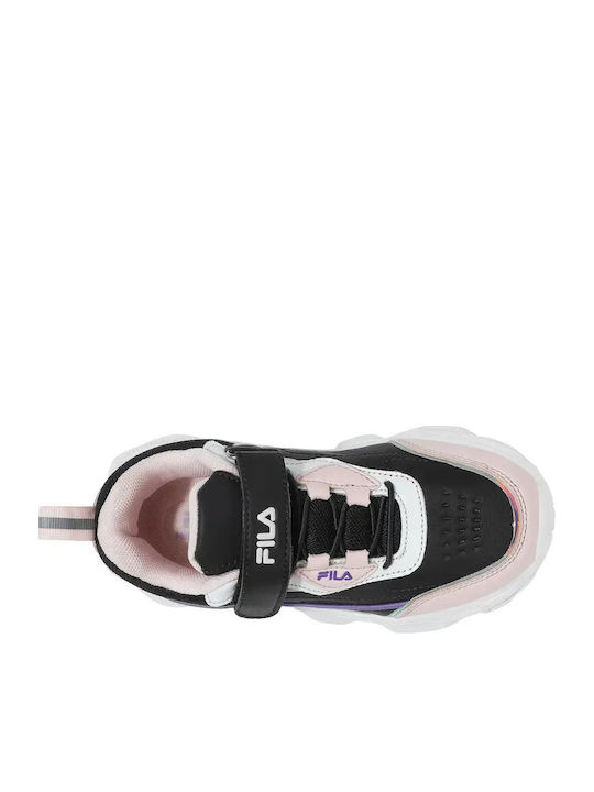 Mayra V Παιδικά Sneakers με Σκρατς Μαύρα