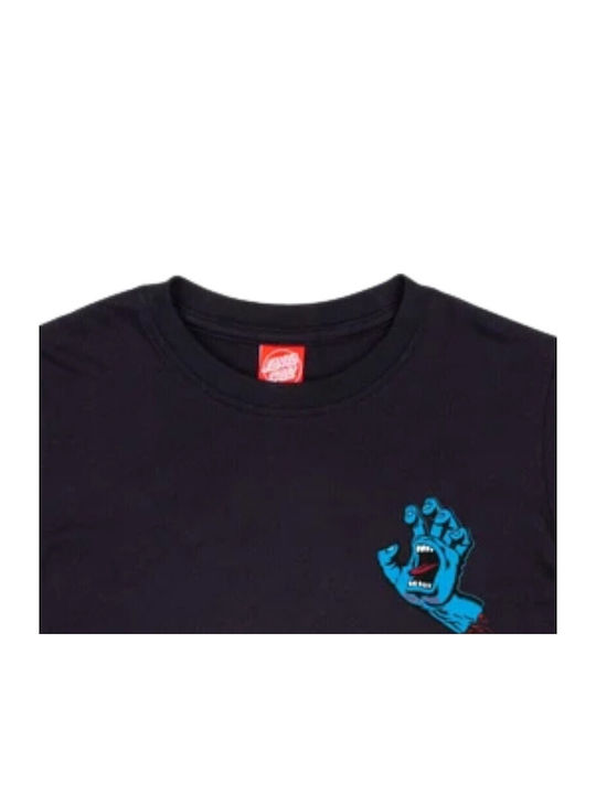 Kids' T-shirt Black Screaming