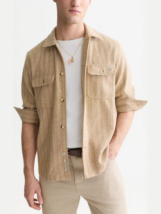 Scotch & Soda Риза с Дълъг Ръкав със Широка Кройка Dijon