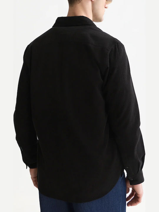 Scotch & Soda Κοτλέ Πουκάμισο Regular Fit Meteorite