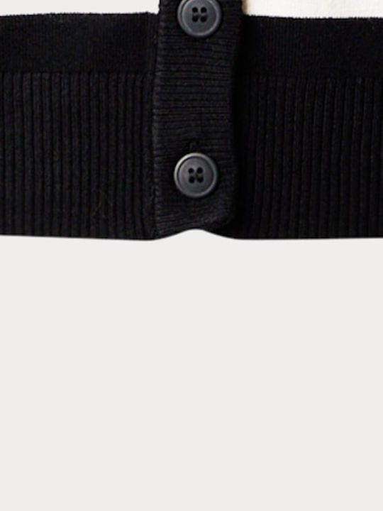 Women's Cardigan with Buttons Black