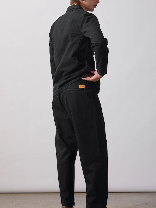 Мъжки панталон Relaxed Fit Черен