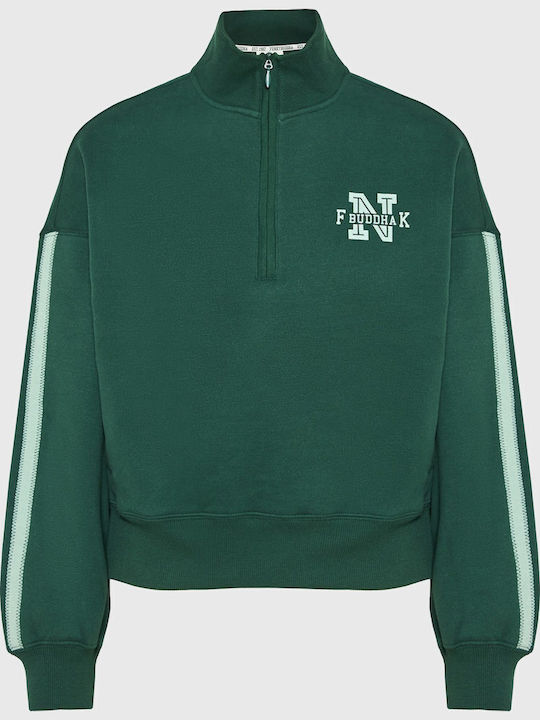 Cropped Women's Sweatshirt Green