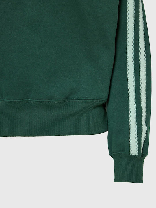 Cropped Women's Sweatshirt Green