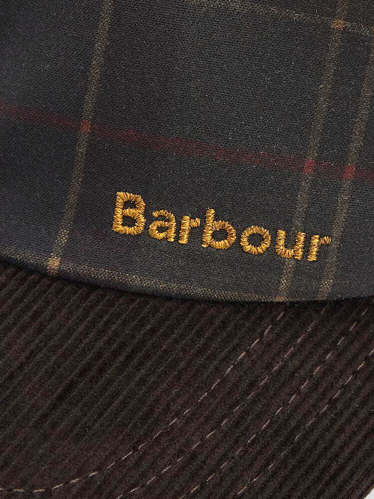 Barbour Barbour Damen-Baseballkappe Arlene Tartan Wax Braun Blau Khaki Lha0650-tn11