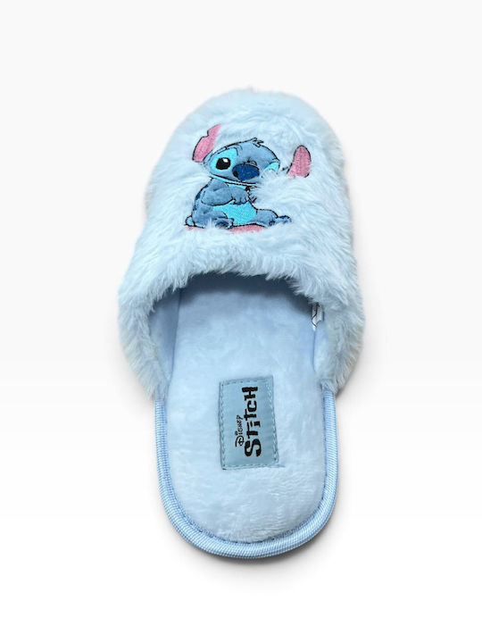 Stitch Disney Light Blue Slippers