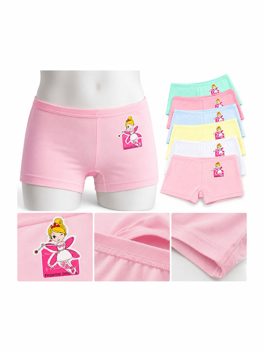 Roza Underwear Set of 6 Multicolour Kids’ Boxers