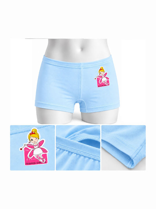 Roza Underwear Kids' Boxer Shorts Light Blue