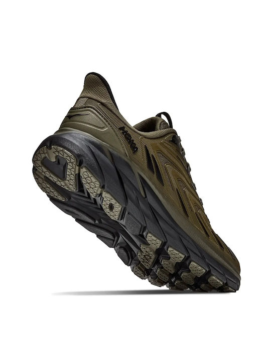 Clifton Utl Ανδρικά Αθλητικά Παπούτσια Trail Running Antique Olive / Black