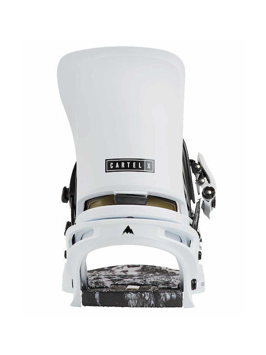 Burton Cartel X Re:Flex Legături Snowboard pentru Bărbați Albe