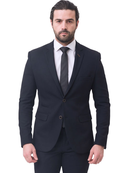 Мъжки Костюм Blue-black