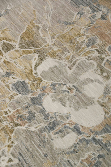 Biokarpet Biokarpet Blossom 04116a Creme Grau M Grau 140x190