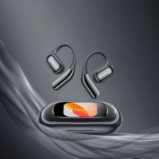 Căști Bluetooth Handsfree In-ear cu Husă de Încărcare Negre