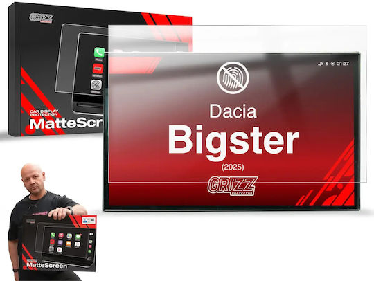 Μεμβράνη Ματ Grizzglass Προστασία Cardisplay Dacia Bigster 10" 2025-2026