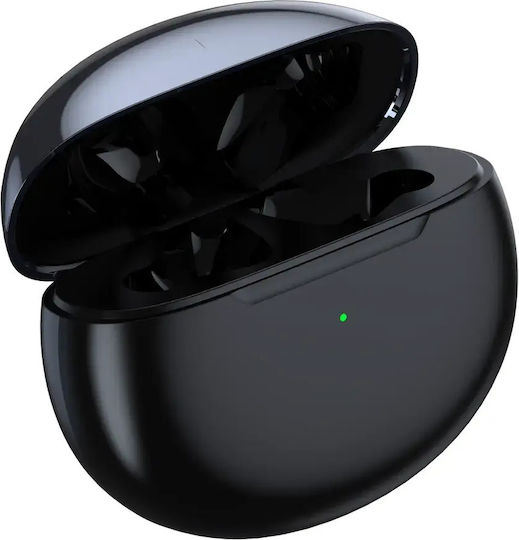 Jellico Căști Bluetooth Handsfree Earbud cu Husă de Încărcare Negre
