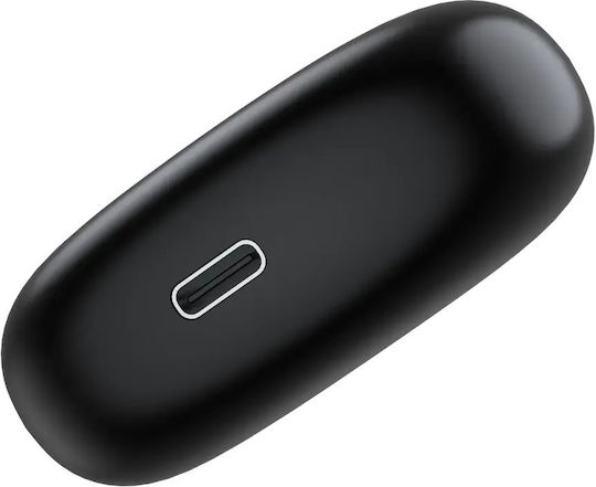 Jellico Căști Bluetooth Handsfree Earbud cu Husă de Încărcare Negre