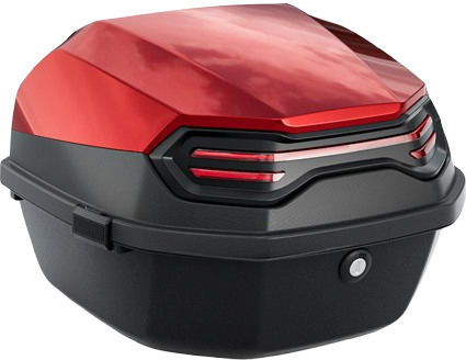 FIXATO Topcase Motocicletă Roșie