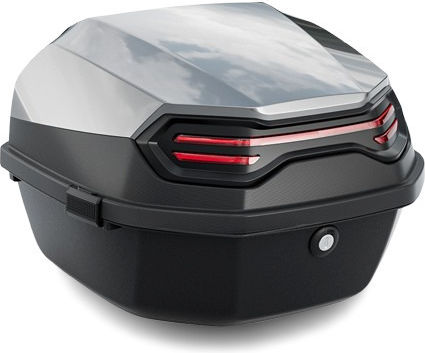 FIXATO Topcase pentru Motocicletă Gri